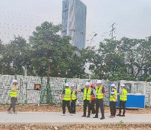 廣西建工四建廣東分公司黨支部組織開(kāi)展“安全生產(chǎn) 黨員先行”主題黨日活動(dòng)